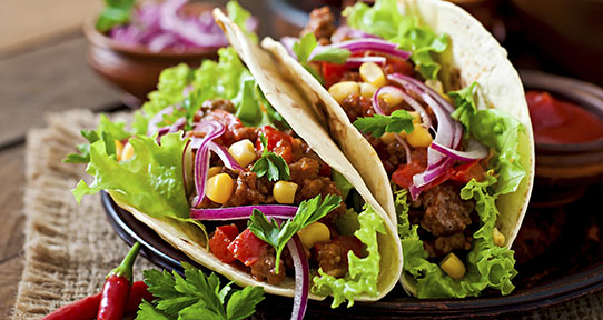 Fresh tacos